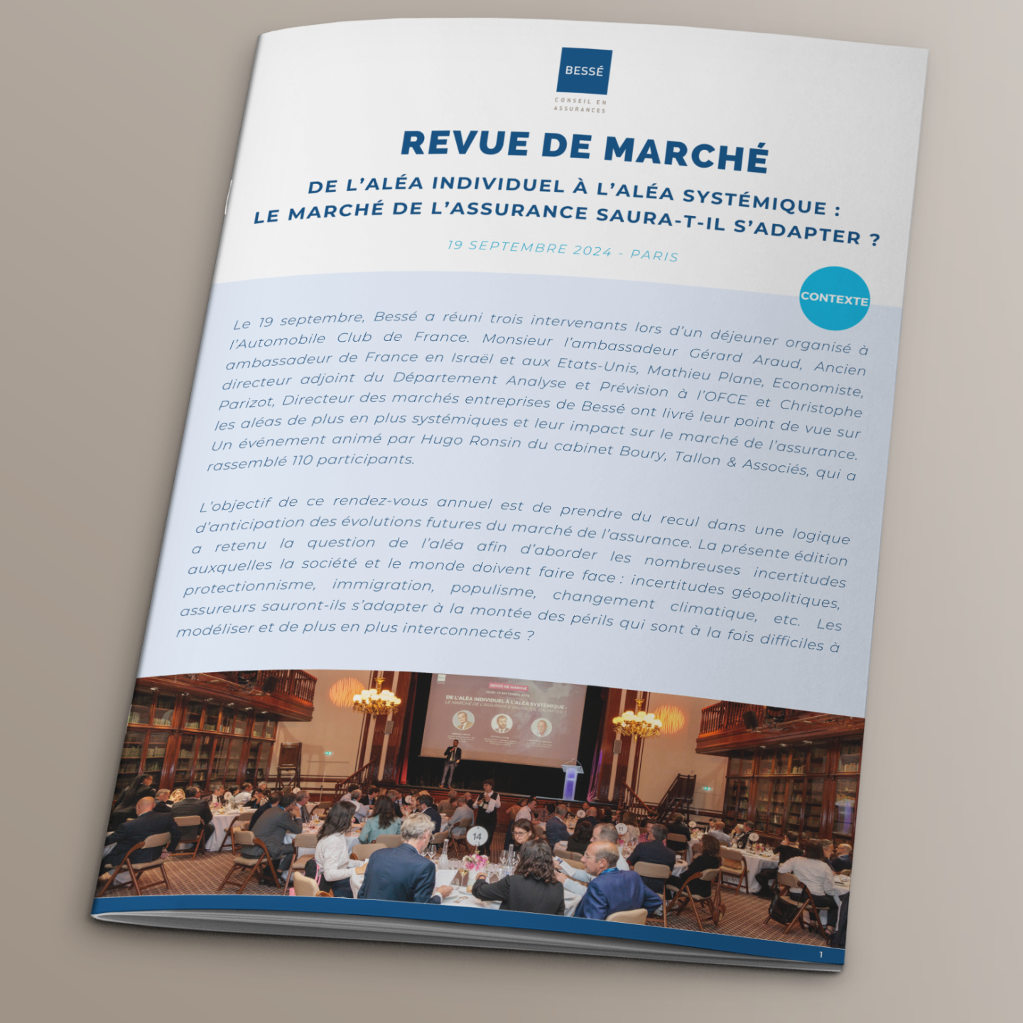 Mockup revue de marché synthèse 2024